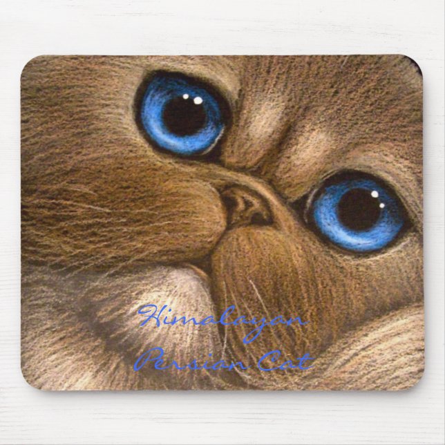 HIMALAYAN PERSERKATT Mousepad Musmatta (Framsidan)