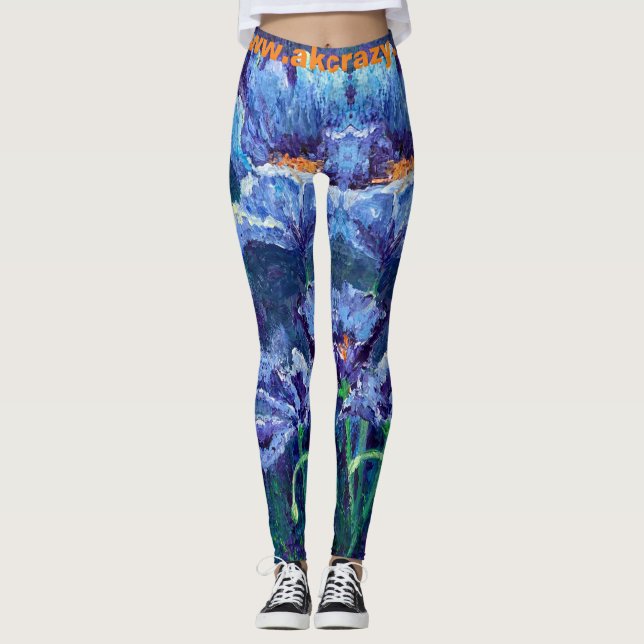 Himalayan Poppies Leggings (Framsida)