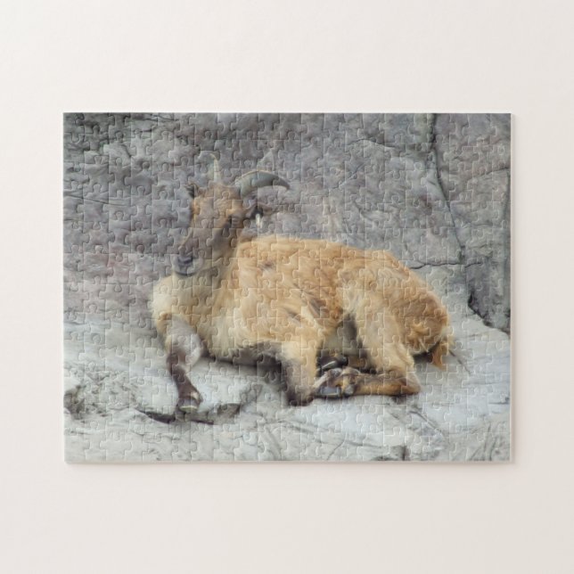 Himalayan Tahr Puzzle Pussel (Horisontell)