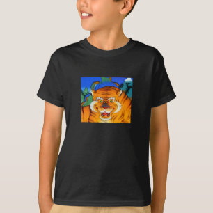Himalayan Tiger, Tibet, Jungle och antika konst T Shirt