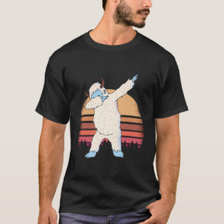 Himalayan Yeti som gör Dab Dance Funny Graphic T Shirt