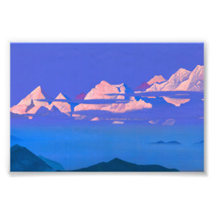 Himalayas av Nicholas Roerich Fototryck