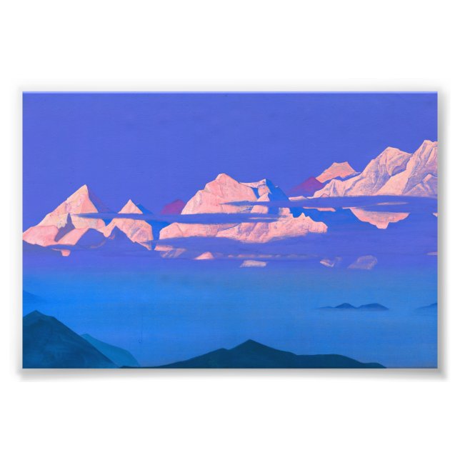 Himalayas av Nicholas Roerich Fototryck (Framsidan)