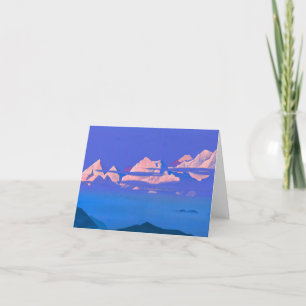 Himalayas av Nicholas Roerich Tack Kort