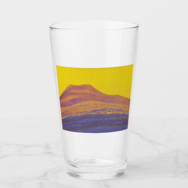 Himalayas (bergsområdet) (av Nicholas Roerich) Glaskopp (Framsida)