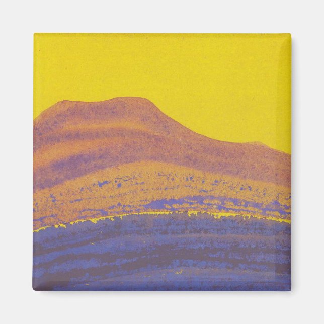 Himalayas (bergsområdet) (av Nicholas Roerich) Magnet (Framsidan)