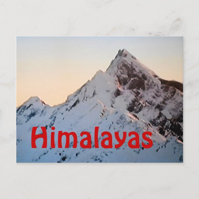 Himalayas Everest-vykort Vykort (Framsida)