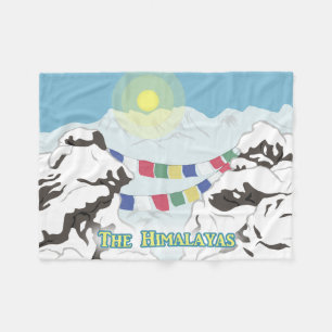 Himalayas Fleecefilt