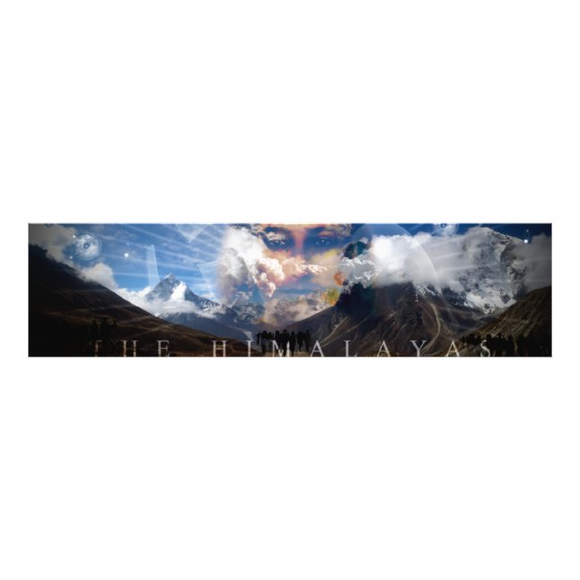 Himalayas - Fotoutskrift Fototryck (Framsidan)