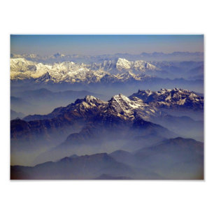 Himalayas liggande fototryck