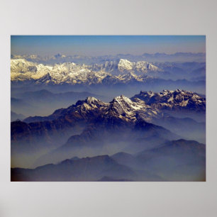 Himalayas liggande poster