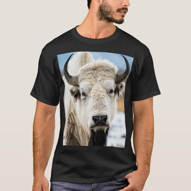 Himalayas mäktiga yak t shirt (Framsida)