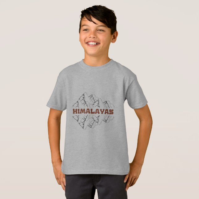 Himalayas T Shirt (Hel framsida)