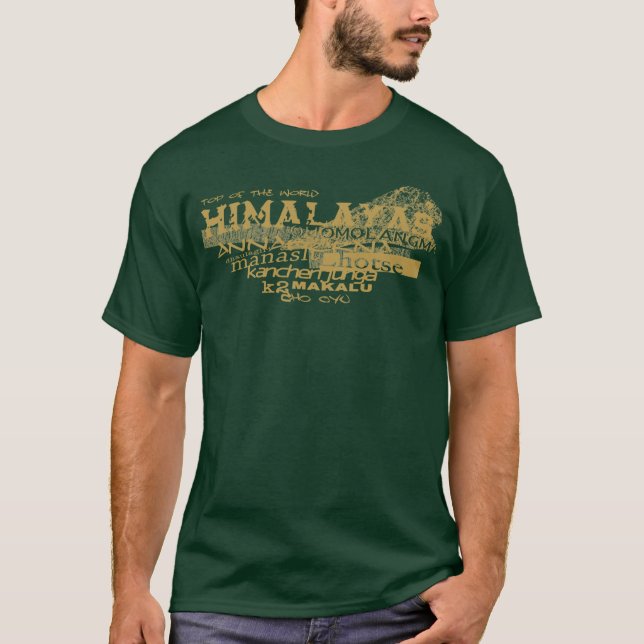 Himalayas Tee Shirt (Framsida)