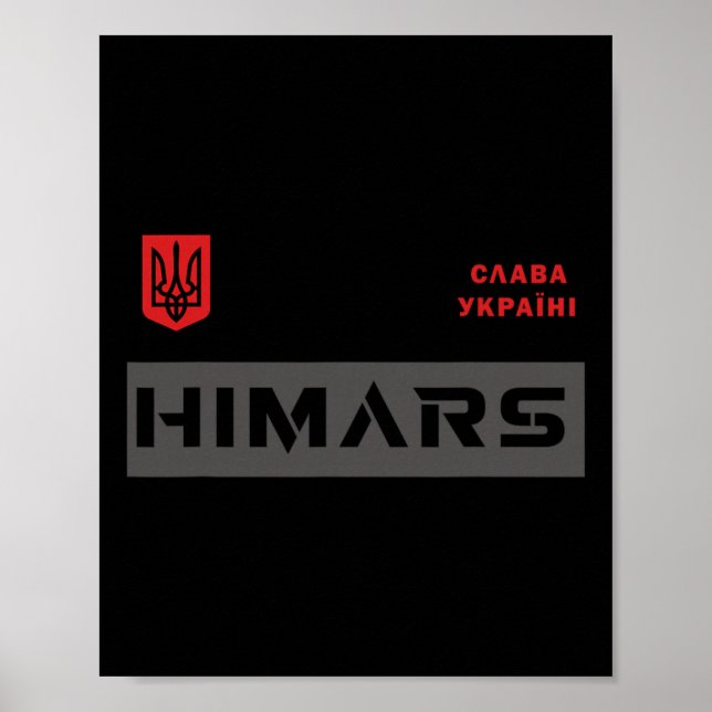 Himars-system militärarmé ära till Ukraina  Poster (Framsidan)