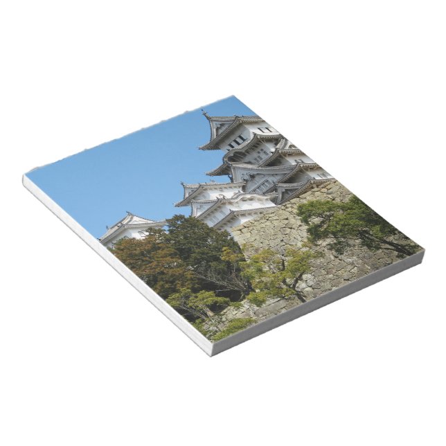 Himeji Castle 姫 路 城, Hyogo, Japan Anteckningsblock (Vinklad)
