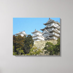 Himeji Castle 姫 路 城, Hyogo, Japan Canvastryck
