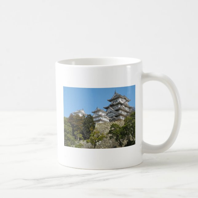 Himeji Castle 姫 路 城, Hyogo, Japan Kaffemugg (Höger)
