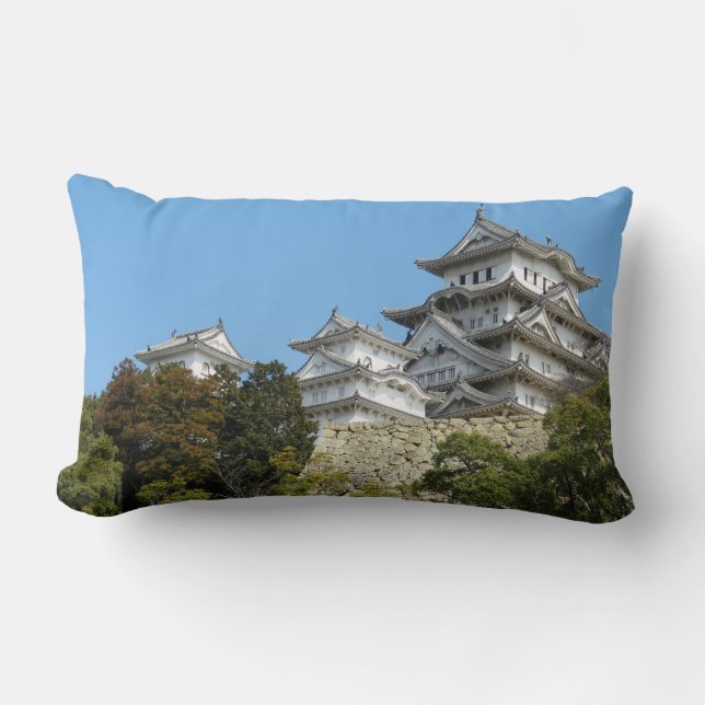 Himeji Castle 姫 路 城, Hyogo, Japan Lumbarkudde (Framsida)