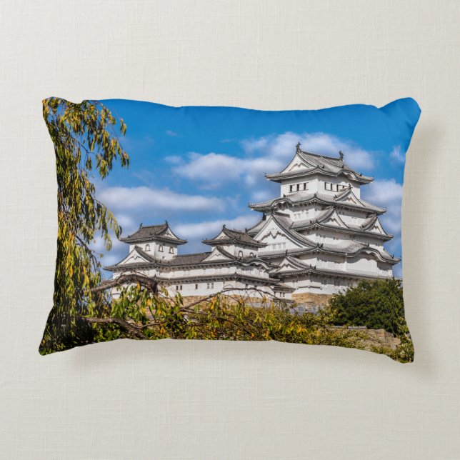 Himeji castle #5, Japan Prydnadskudde (Baksidan)