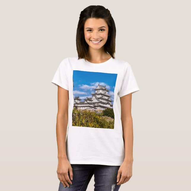 Himeji castle #5, Japan T Shirt (Hel framsida)