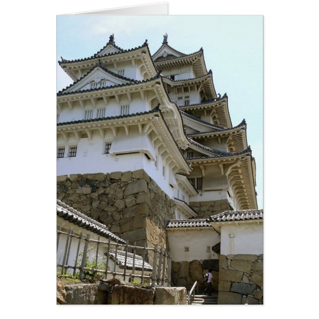 Himeji Castle Hälsningskort (Framsidan)