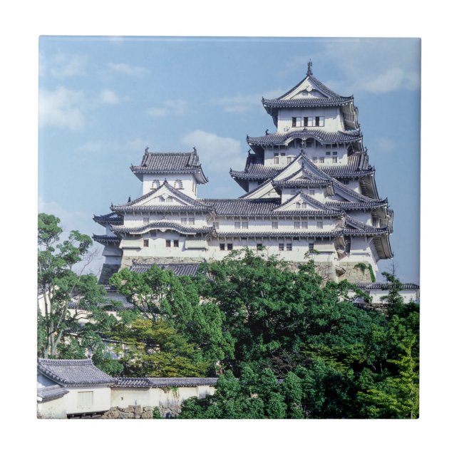 Himeji Castle - Japan Kakelplatta (Framsidan)