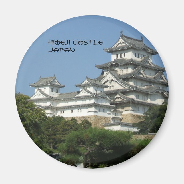 Himeji castle Japan magnet (Framsidan)