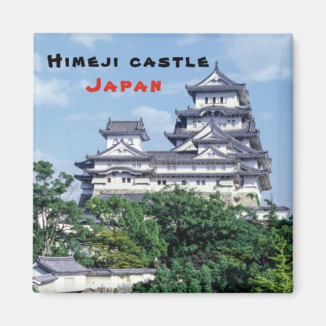 Himeji Castle - Japan Magnet (Framsidan)