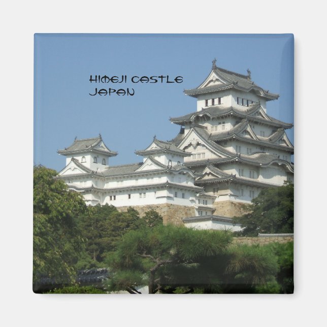Himeji castle Japan magnet (Framsidan)