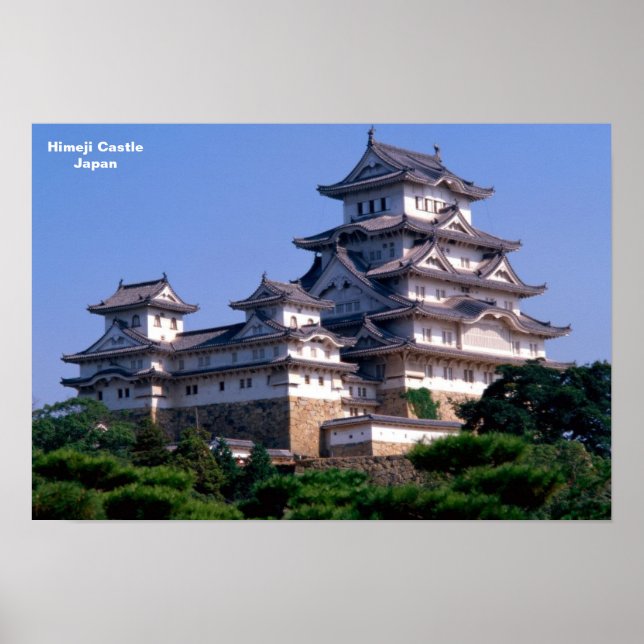 Himeji Castle Japan Poster (Framsidan)