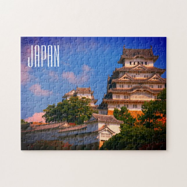 himeji castle japan pussel (Horisontell)