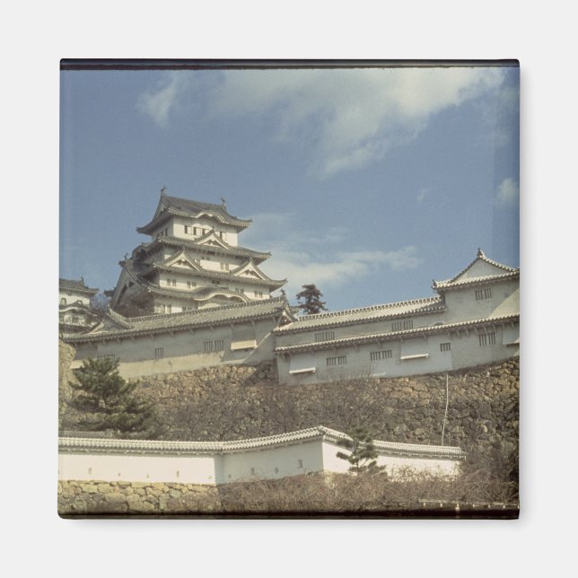 Himeji Castle, Kyoto, 1609 Magnet (Framsidan)