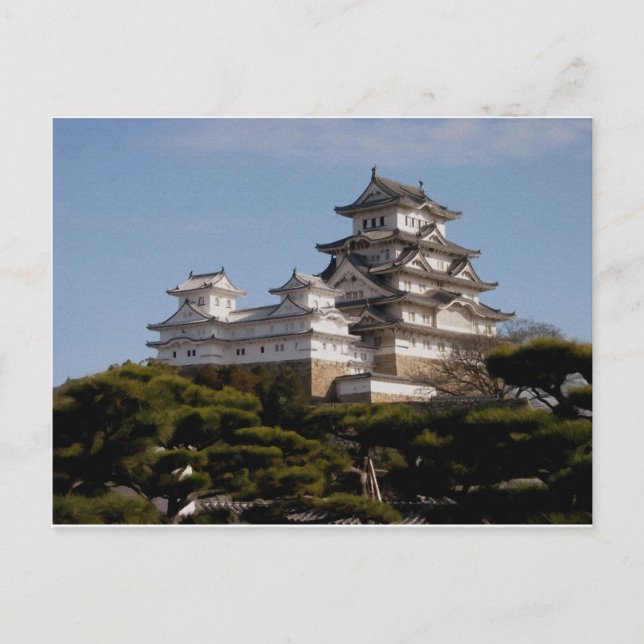 Himeji Castle Vykort (Framsida)