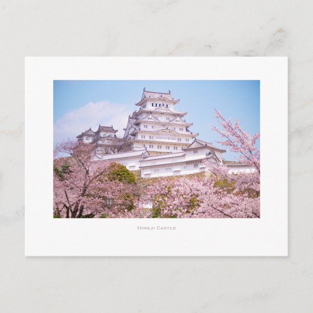 Himeji Castle Vykort (Framsida)