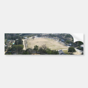 Himeji, Japan (Vy från atop castle) Bildekal