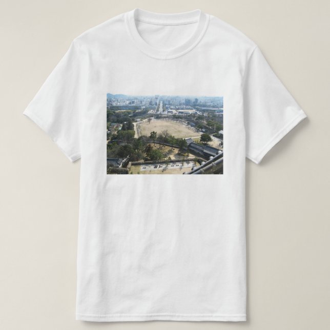 Himeji, Japan (Vy från atop castle) T Shirt (Design framsida)