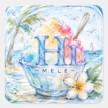 HIMELE Little Hawaiʻi Klistermärke — Raskat is
