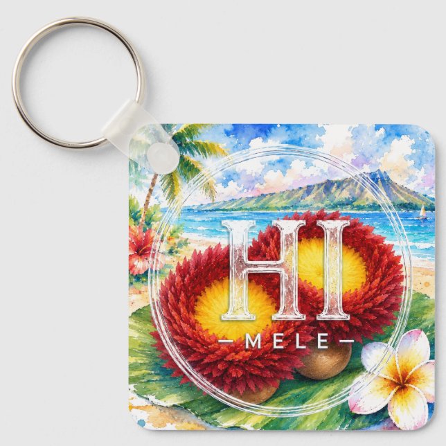 HIMELE Signatur Nyckelrings Kollektion – ʻUliʻuli Nyckelring (Framsida)