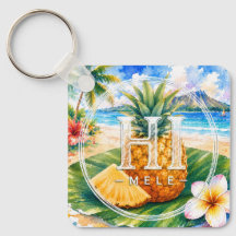HIMELE Signatur Nyckelringssamling – Ananas