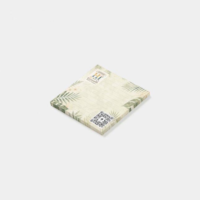 HIMELE Tropical Palm Post-it® Notes Post-it Block (Vinklad)