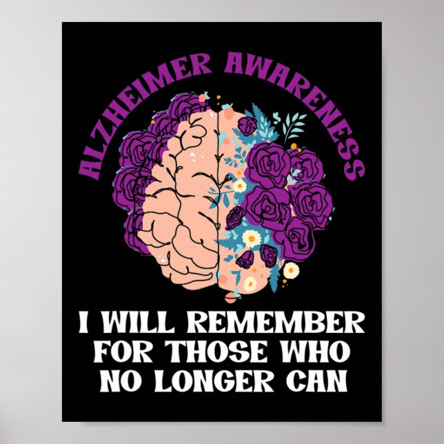 Himerheimers medvetenhet kommer att komma ihåg för poster (Framsidan)