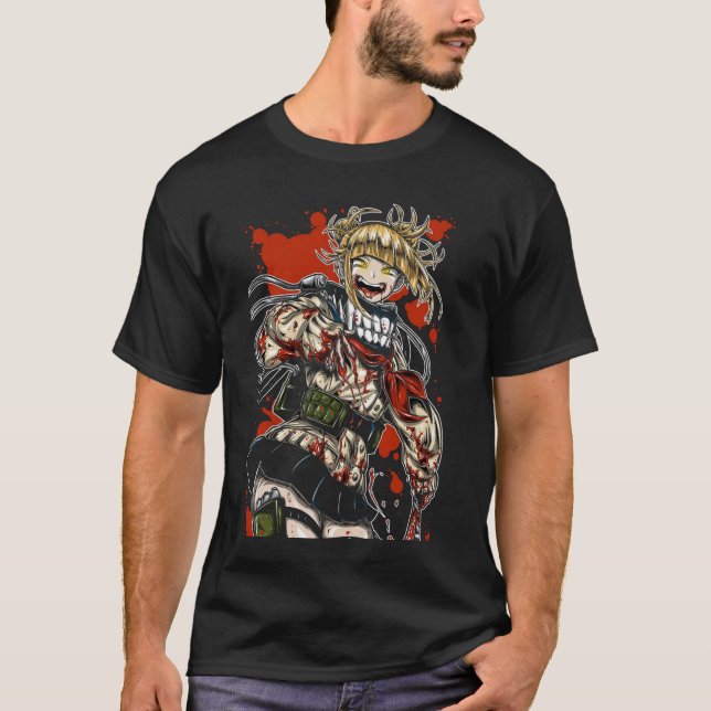 himiko toga ANIME MANGA TECKNAD MEME GIFT T Shirt (Framsida)
