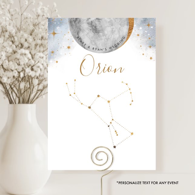 Himlakroppsnummer, stjärnbilden Orion (Skapare uppladdad)