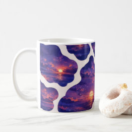 Himlakvalitet Oceanmönster Kaffemugg