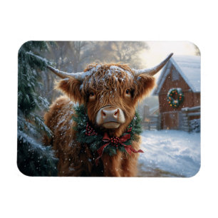 Himland Cow Rustic Barnyard Juli Flexibel Magnet