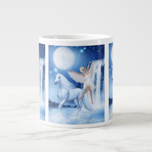 Himlar Älva Asparas och Unicorn Jumbo Mugg