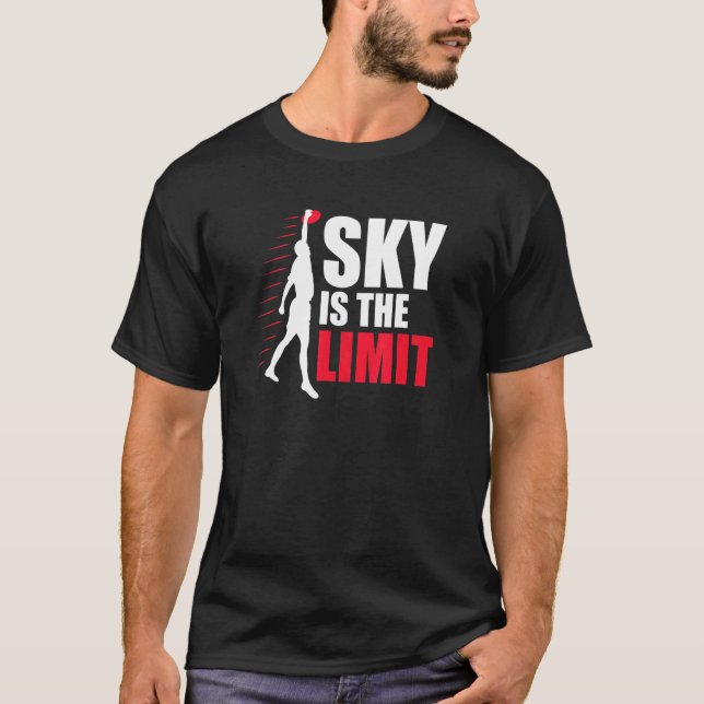 Himlar är den senaste franska spelarens maximala i t shirt (Framsida)