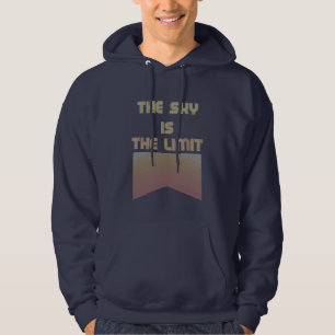 Himlar är gränsen hoodie