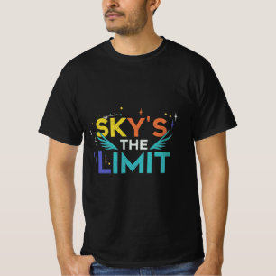 Himlar är gränsen t shirt